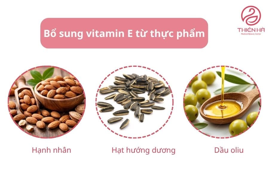 Bổ sung vitamin E từ thực phẩm giúp bảo vệ da và làm chậm lão hóa