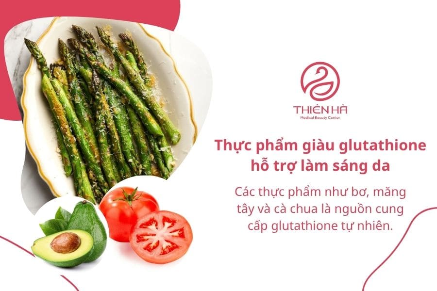 Thực phẩm giàu glutathione giúp hỗ trợ làm sáng da từ bên trong