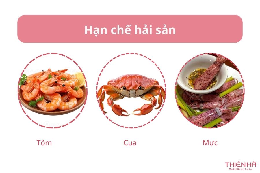 Hạn chế hải sản