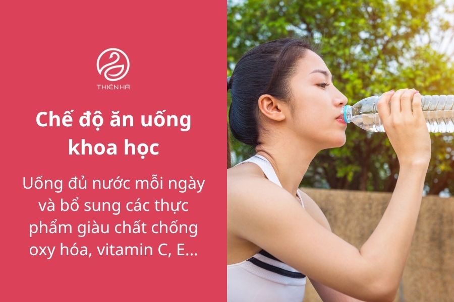 Xây dựng chế độ ăn uống khoa học là cách làm trẻ hóa làn da từ thiên nhiên giúp làn da trẻ hóa từ bên trong 