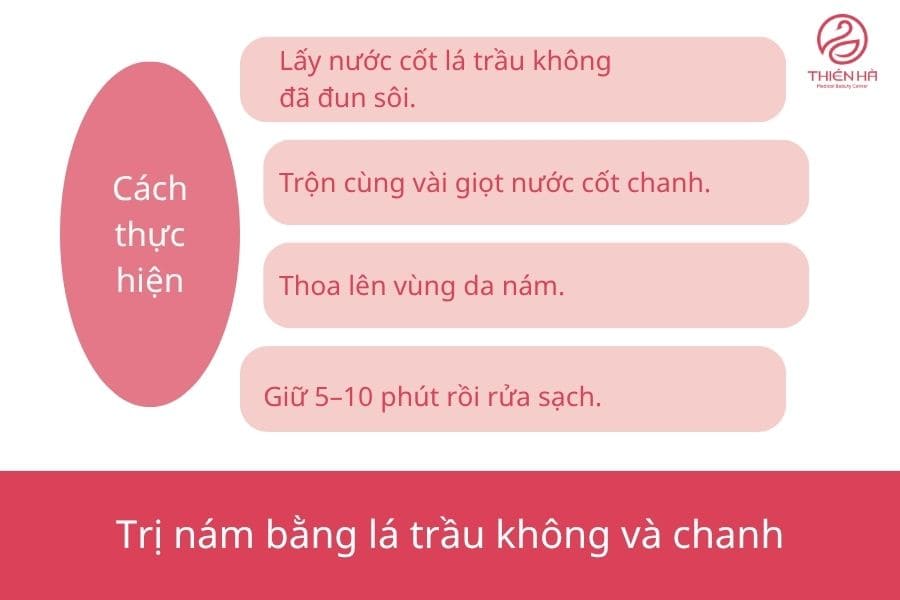 Điều trị nám bằng lá trầu không: Hướng dẫn từ A–Z hiệu quả 3 Phương pháp trị nám bằng lá trầu không và chanh