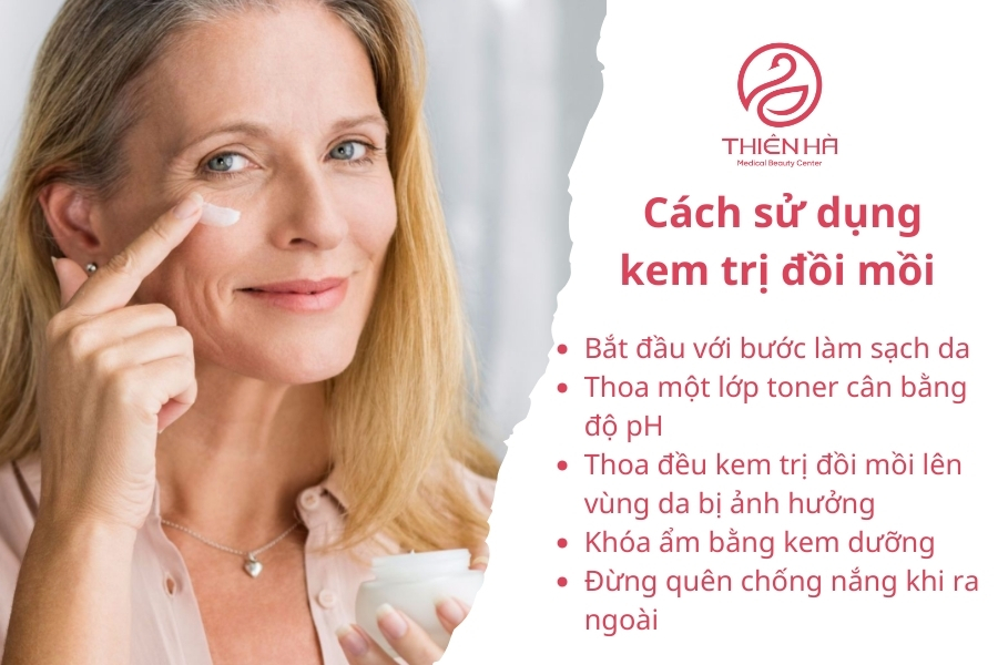 Kiên trì sử dụng kem trị đồi mồi đúng theo liệu trình sẽ mang lại kết quả rõ rệt. Ngoài ra, hãy đảm bảo rằng bạn luôn tuân thủ hướng dẫn sử dụng của sản phẩm để tránh kích ứng và đạt hiệu quả tối ưu.