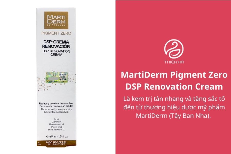 MartiDerm Pigment Zero DSP Renovation Cream (Tây Ban Nha)