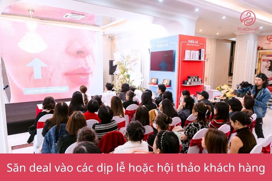 Giải đáp: Liệu trình trẻ hóa da mặt giá bao nhiêu? 6 Các buổi hội thảo chuyên sâu là cơ hội để khách hàng nhận voucher ưu đãi và quà tặng hấp dẫn