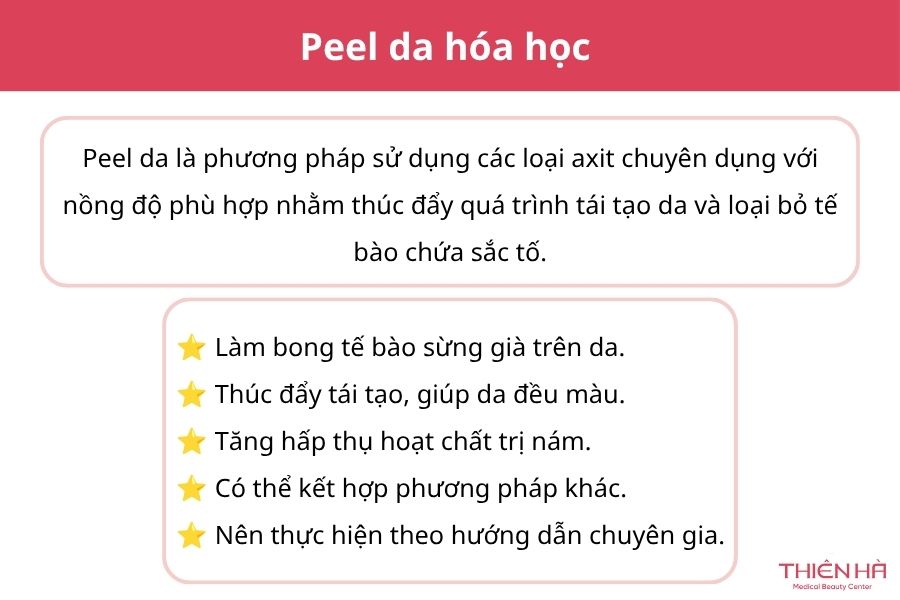 Peel da hóa học (Chemical Peel)