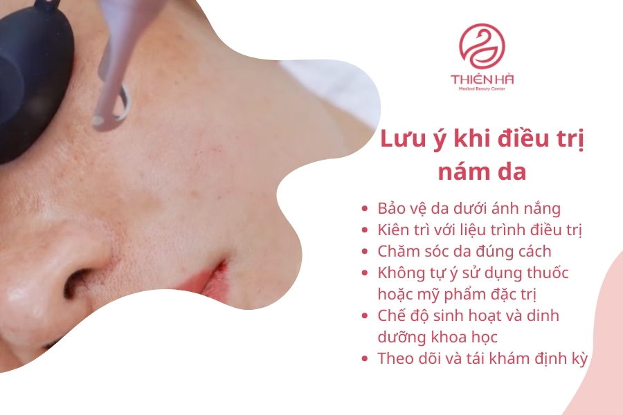 Hiểu rõ những vấn đề cần lưu ý sau điều trị sẽ giúp bạn đạt hiệu quả loại bỏ nám tốt nhất 