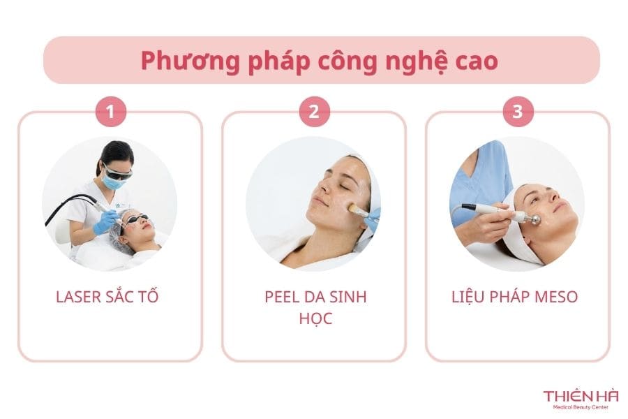 Nám đốm là gì? Nguyên nhân và cách điều trị nám đốm từ A-Z 7 Phương pháp công nghệ cao