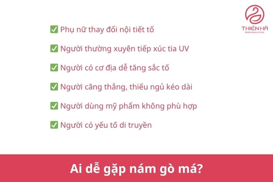 Ai dễ bị nám gò má