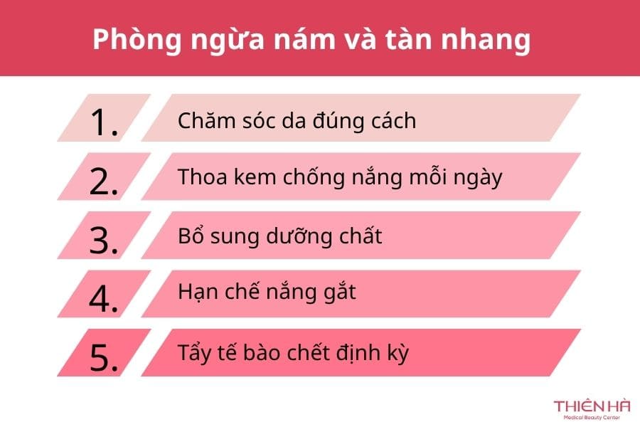 Phân biệt nám và tàn nhang: Điểm giống và khác nhau thế nào? 5 Cách phòng ngừa nám và tàn nhang