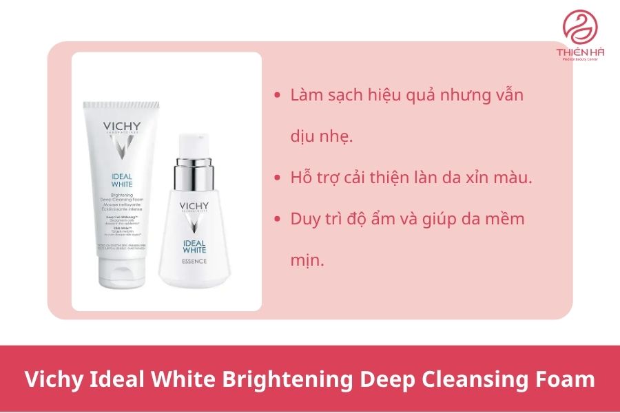 Vichy Ideal White Brightening Deep Cleansing Foam