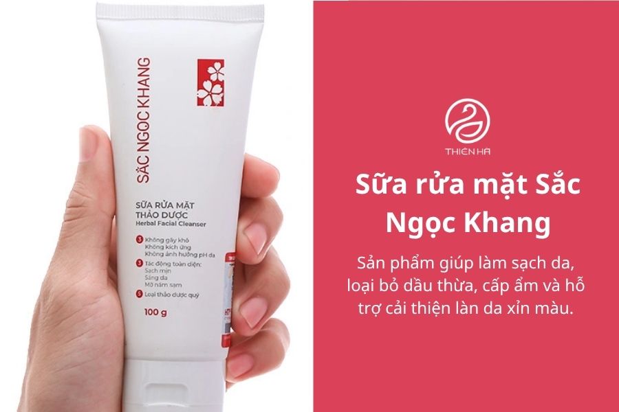 Sữa rửa mặt Sắc Ngọc Khang