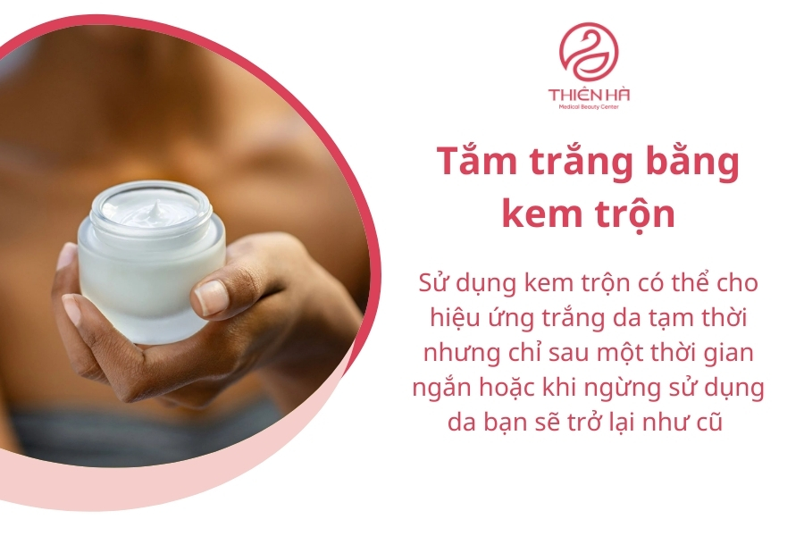 Tắm trắng: Tất tần tật những điều bạn cần biết 3 Tốt nhất, bạn hãy tránh xa phương pháp tắm trắng này vì nó tiềm ẩn nguy cơ gây hại cho sức khỏe rất lớn.