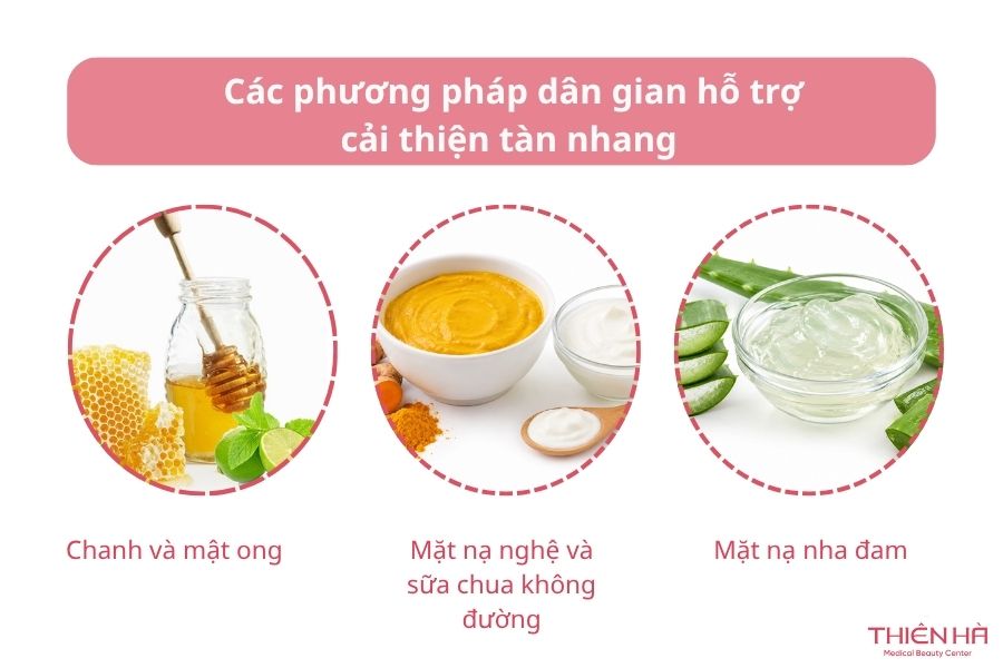 Các phương pháp dân gian hỗ trợ cải thiện tàn nhang 