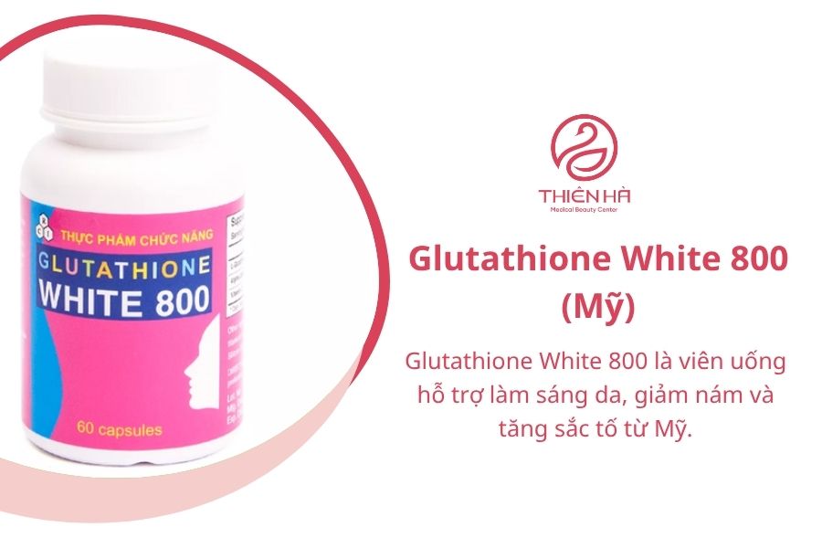 Glutathione White 800 (Mỹ)