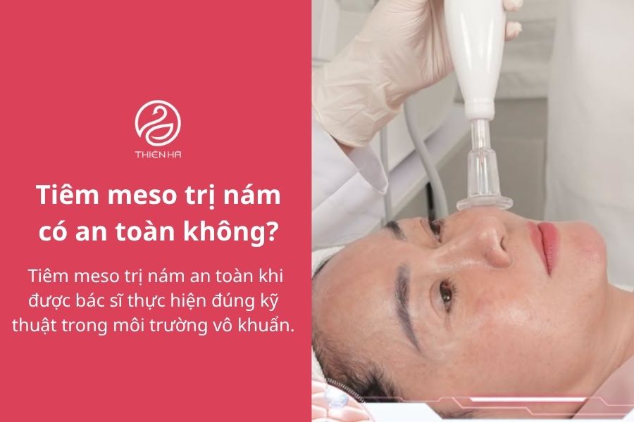 Câu hỏi liên quan đến tiêm meso điều trị nám