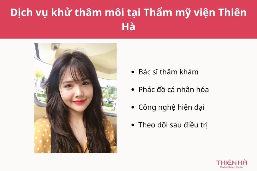 Tự tin với đôi môi hồng hào, rạng rỡ sau khi khử thâm môi tại Viện thẩm mỹ Thiên Hà