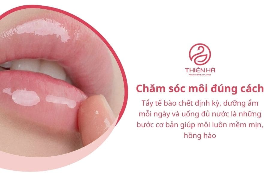 Cách chăm sóc môi cơ bản tại nhà