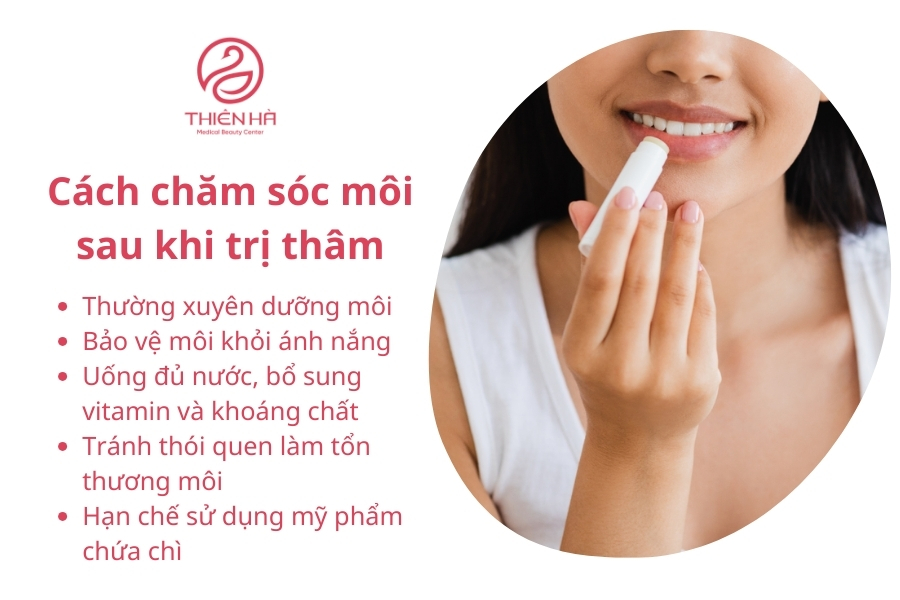 Chăm sóc môi bằng những cách trên giúp bạn nhanh chóng lấy lại sự hồng hào và mịn màng