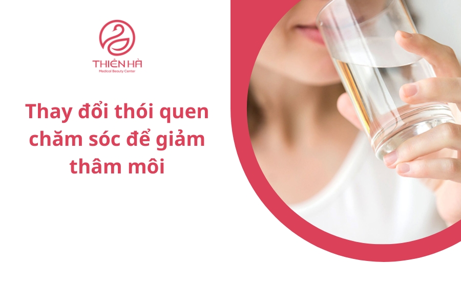 Thay đổi thói quen sinh hoạt rất có lợi cho người bị môi thâm bẩm sinh