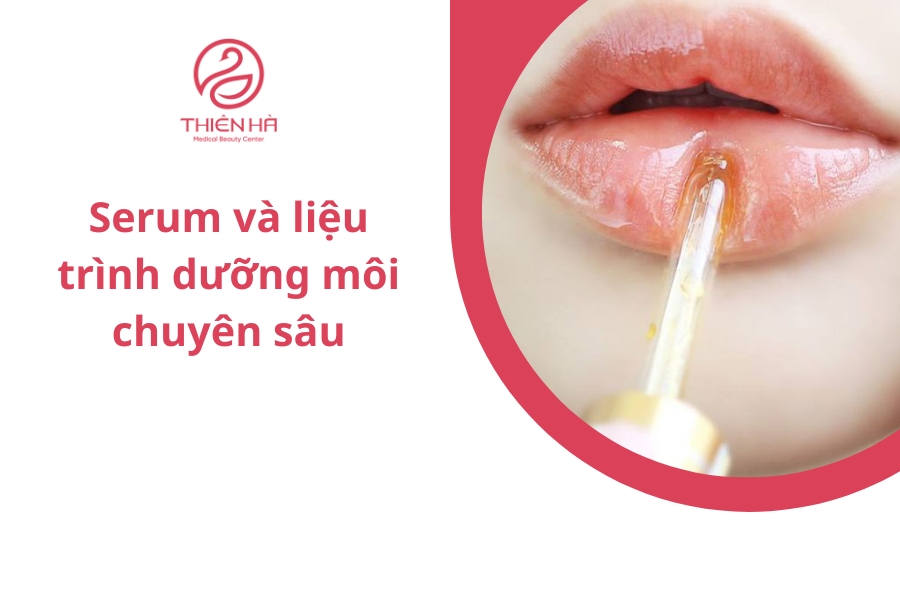 Một liệu trình chăm sóc môi tại spa cũng giúp cải thiện đáng kể tình trạng thâm môi bẩm sinh