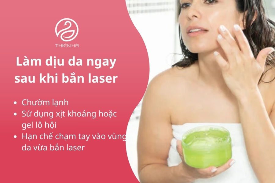 Để da hạn chế thâm bạn có thể áp dụng những cách này để làm dịu da