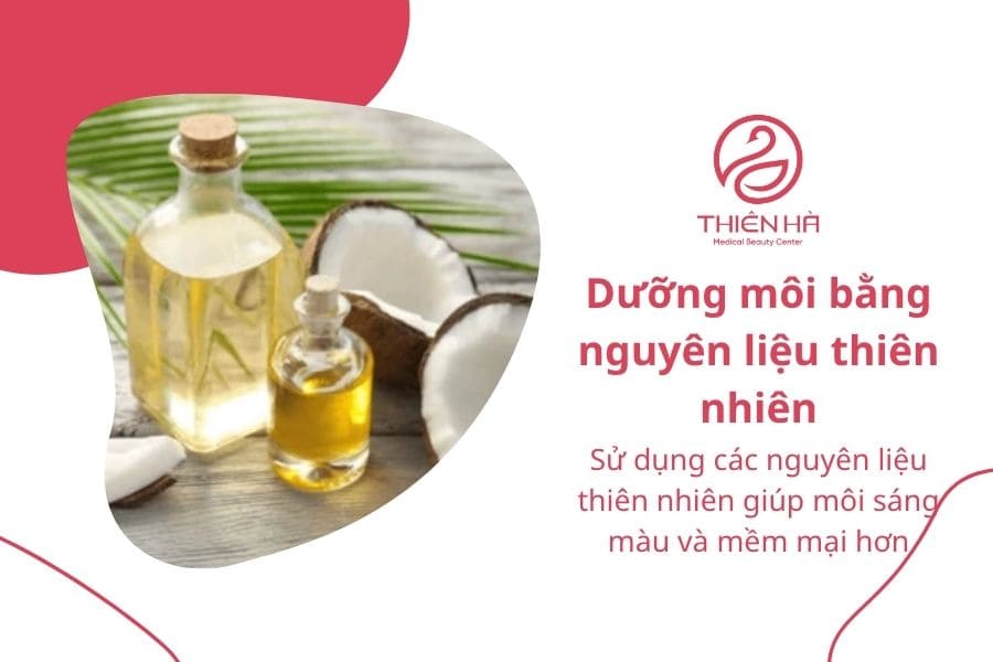 Tại sao môi trên thâm hơn môi dưới? Nguyên nhân, giải pháp 4 Có thể kết hợp với các nguyên liệu tự nhiên để dưỡng sáng môi