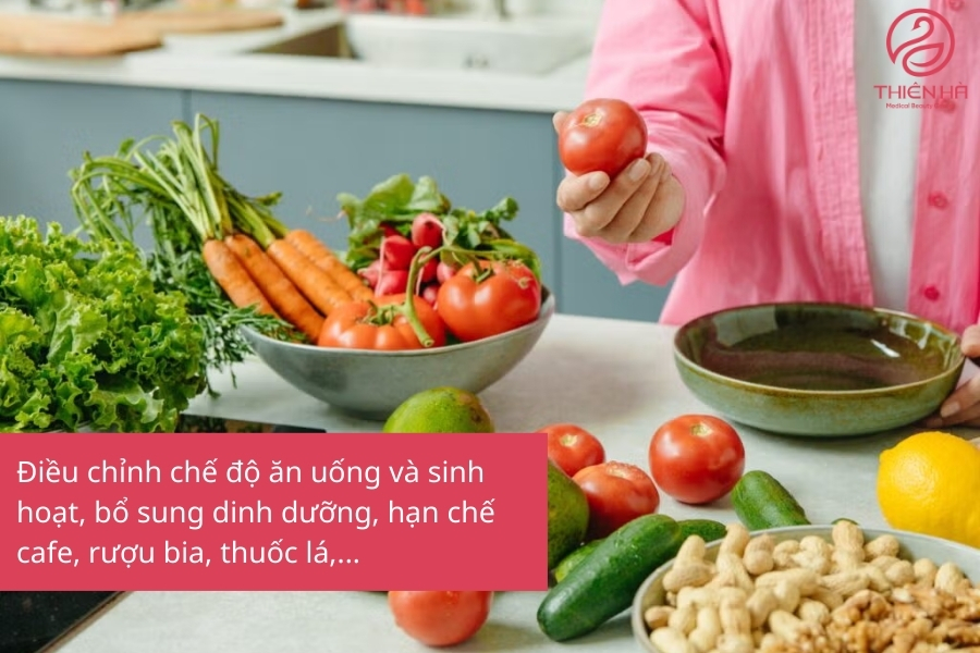 Hãy điều chỉnh lại chế độ dinh dưỡng để cân bằng và dưỡng sáng từ bên trong