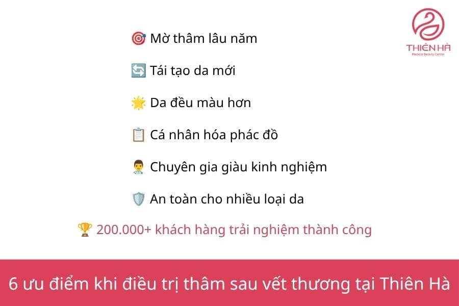 Ưu điểm khi sử dụng dịch vụ xóa thâm đen hiệu quả tại Thẩm mỹ viện Thiên Hà