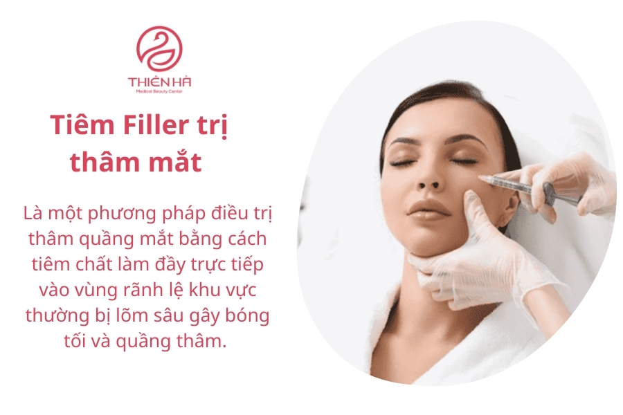 Điều trị thâm mắt bằng tiêm Filler