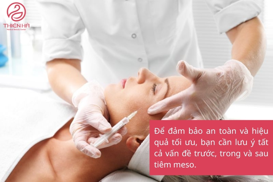 Lưu ý để tiêm meso an toàn và đạt hiệu quả cao 