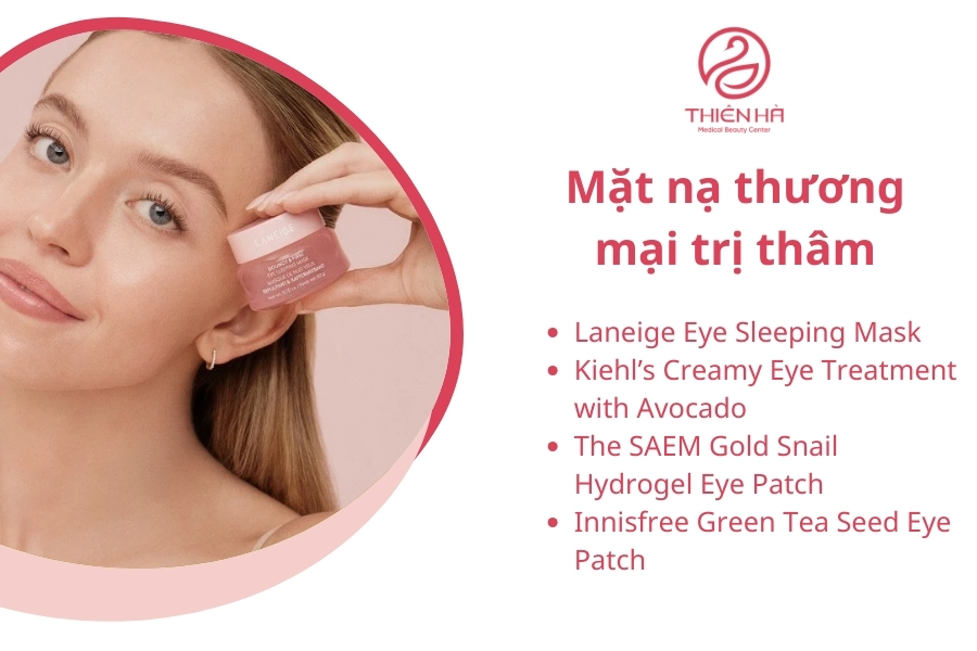 Top 5 mặt nạ trị thâm mắt thương mại được ưa chuộng