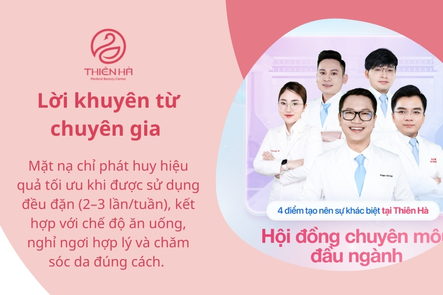 Chuyên gia da liễu tại Viện Thẩm Mỹ Thiên Hà tư vấn về trị thâm quầng mắt.