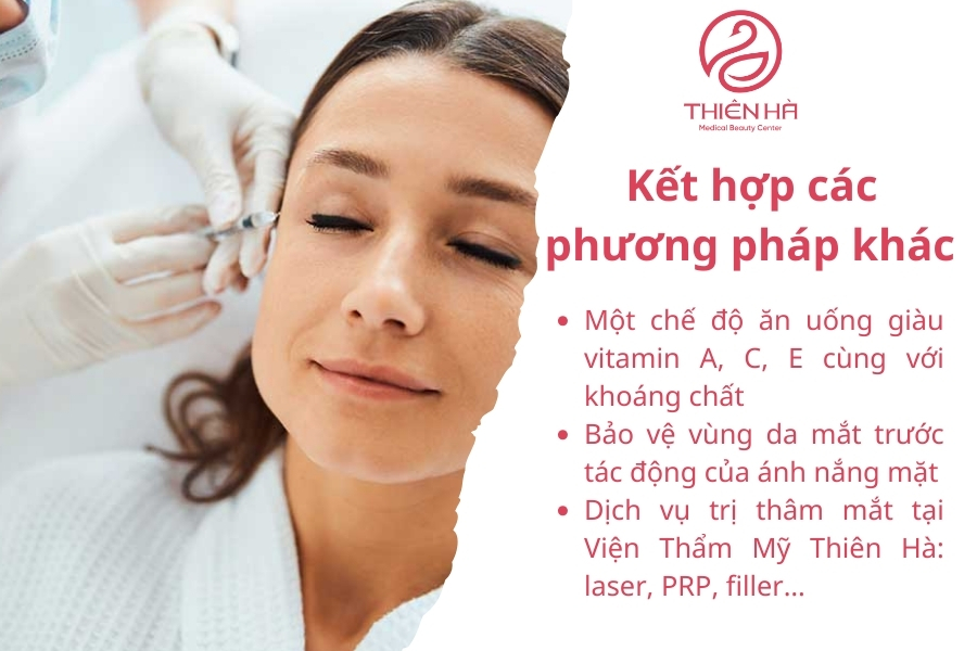 Bí quyết cho đôi mắt sáng khỏe, không còn quầng thâm.