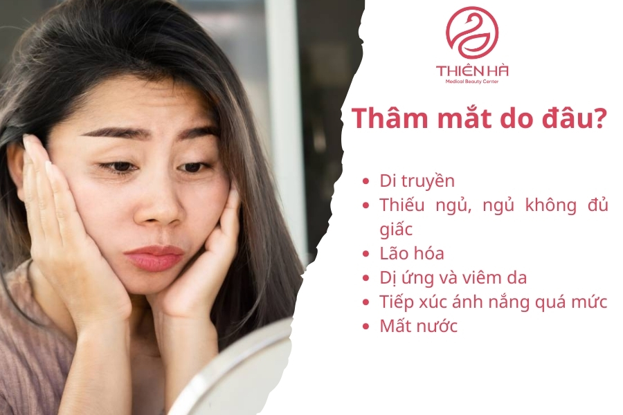 Có nhiều nguyên nhân khiến mắt bạn bị thâm đen kém sức sống, hãy tìm hiểu về chúng để có giải pháp cải thiện tốt nhất nhé!