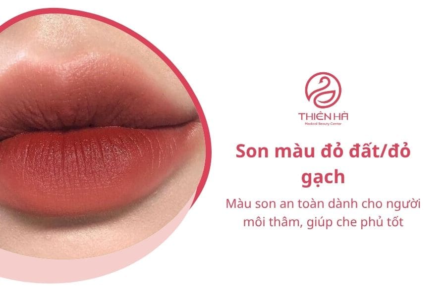 Không chỉ dễ sử dụng cho môi thâm, đỏ đất và đỏ gạch còn phù hợp với nhiều tông da từ da sáng đến da ngăm