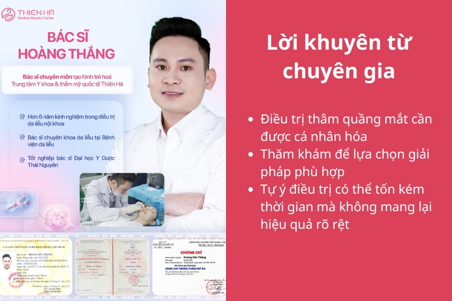 Chuyên gia da liễu giàu kinh nghiệm tại Thiên Hà