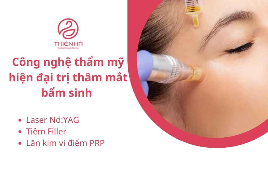 Công nghệ PRP giúp cải thiện thâm mắt hiệu quả và an toàn.