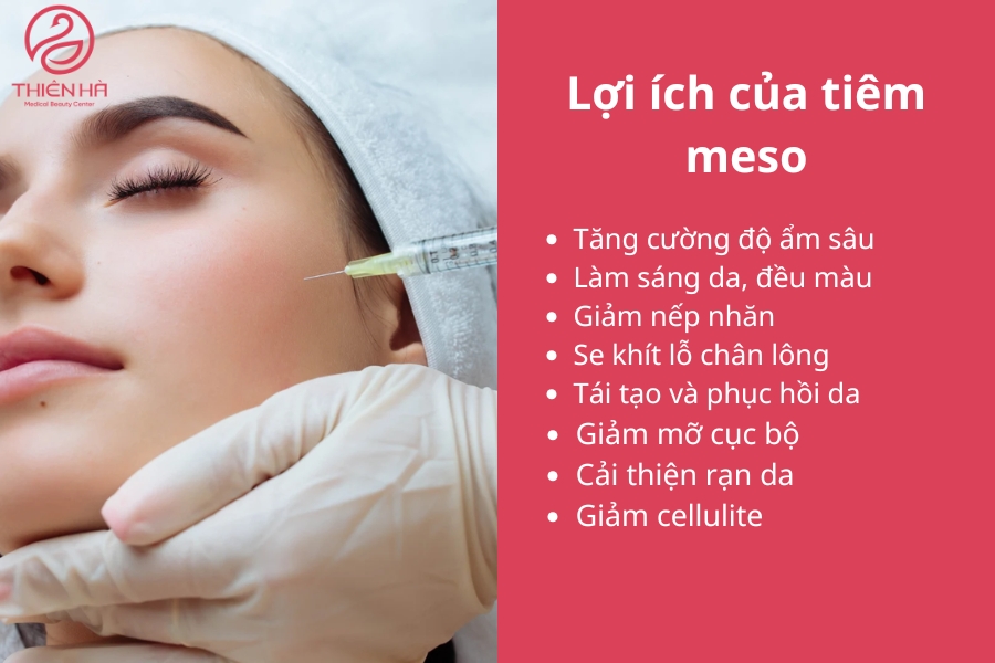 Meso mang lại nhiều lợi ích tốt với làn da