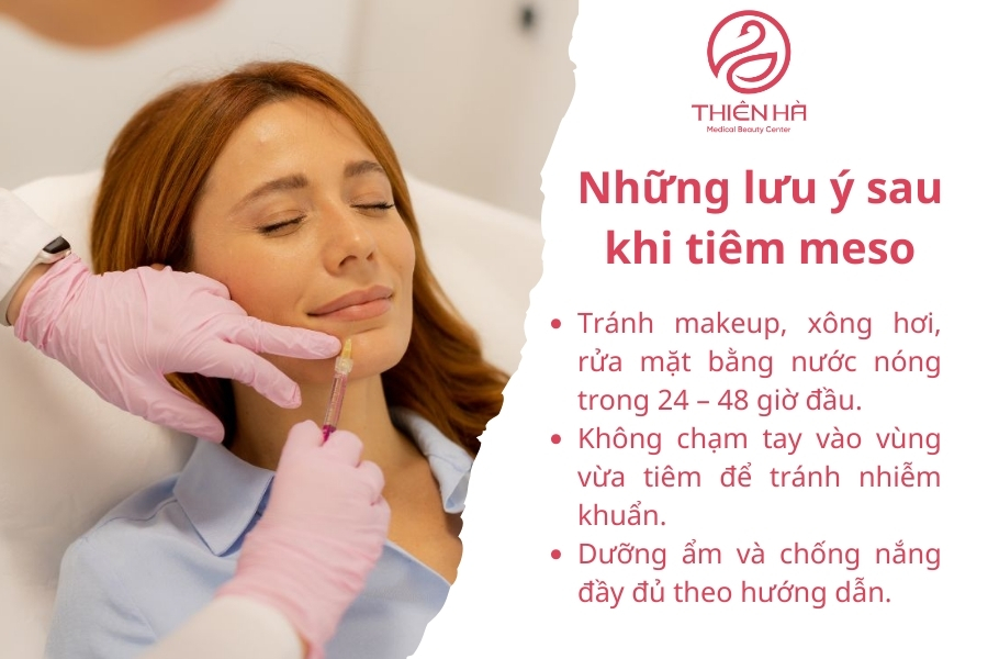 Những lưu ý cần bạn tuân thủ khi tiêm meso