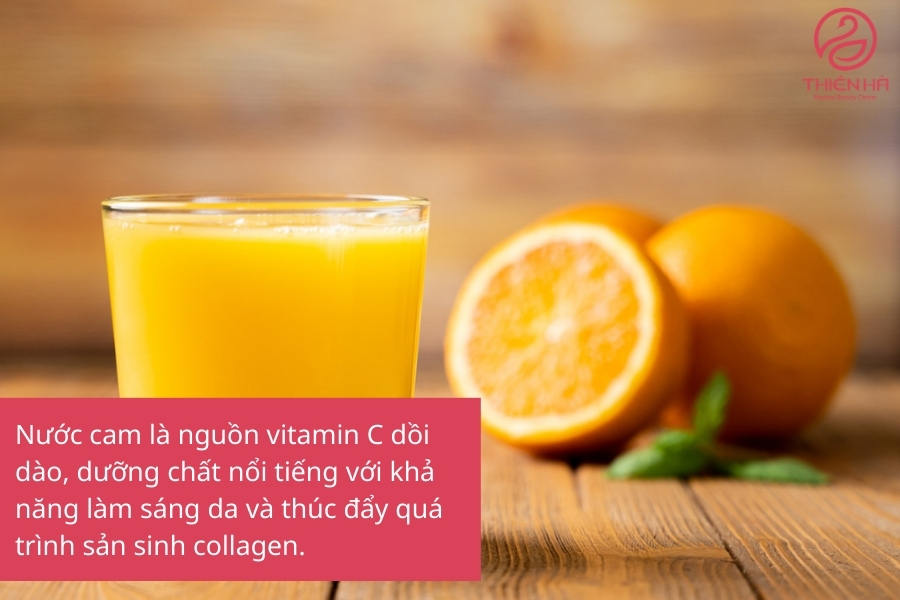 Uống gì để trị thâm quầng mắt? Đừng quên bổ sung nước cam hàng ngày!