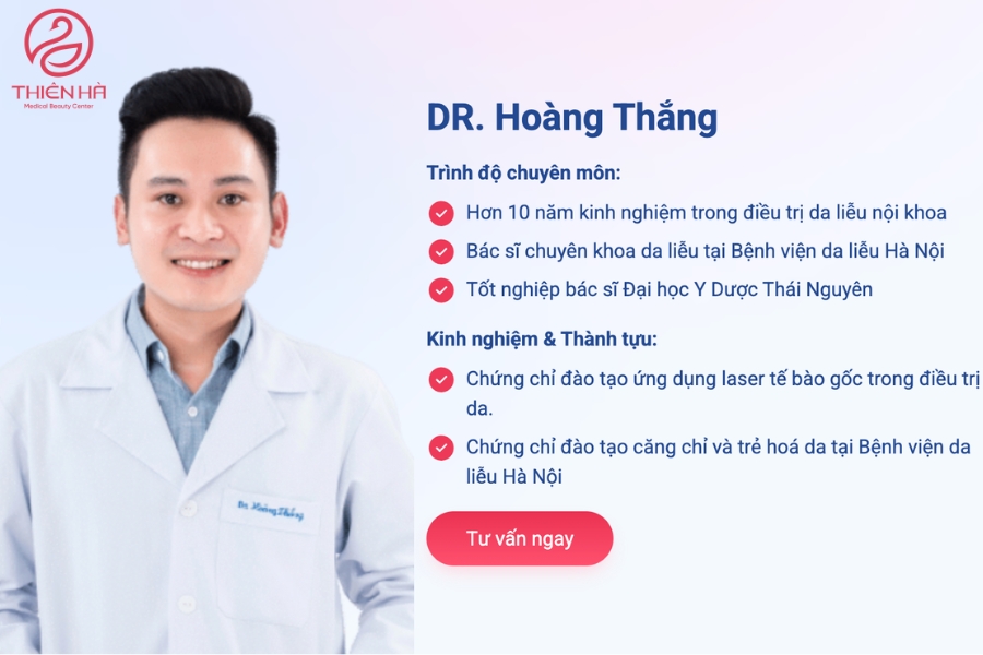 Chuyên gia điều trị thâm tại Thiên Hà Medical Beauty Center