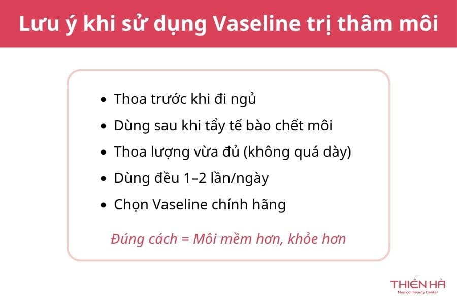 Bôi vaseline đúng cách để phát huy công dụng