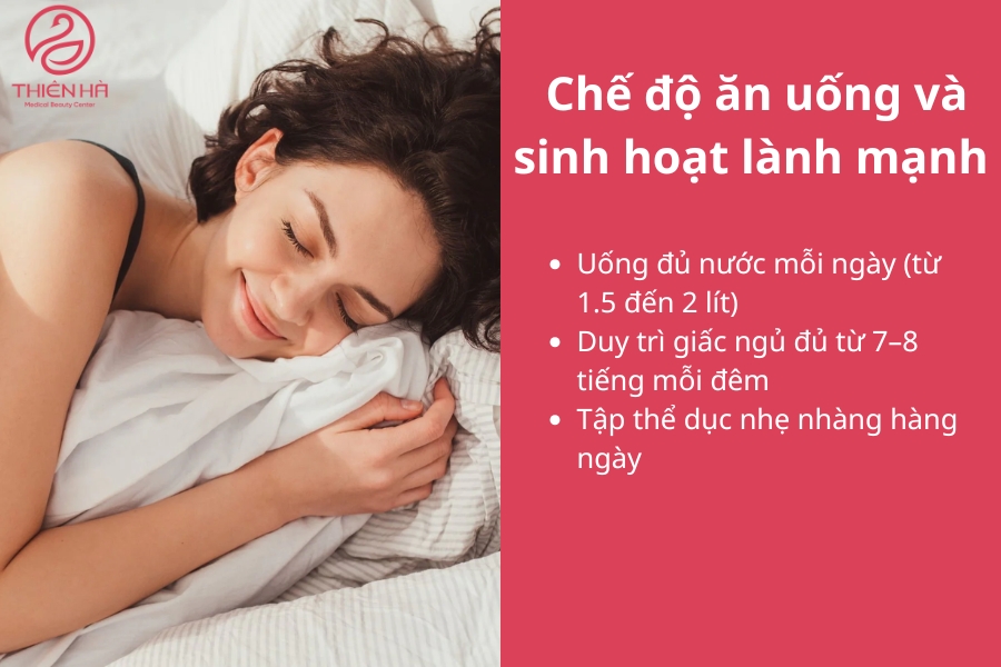 Ngủ đủ giấc và không thức khuya là cách tốt nhất để hạn chế quầng thâm mắt xuất hiện