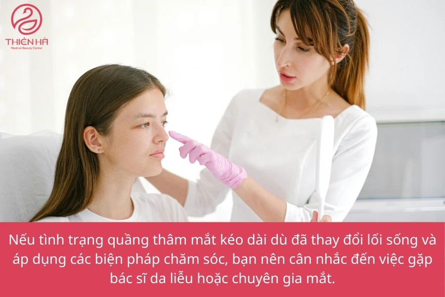 Tham khảo ý kiến bác sĩ da liễu để được chẩn đoán và điều trị kịp thời.