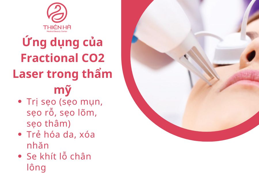 Ứng dụng của Fractional CO2 Laser trong thẩm mỹ