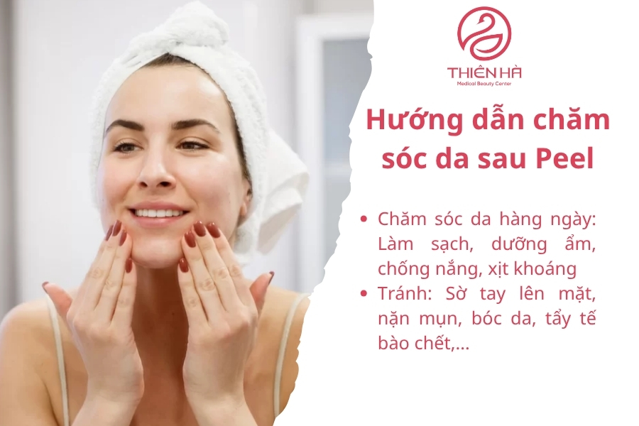 Hướng Dẫn Chăm Sóc Da Sau Khi Peel