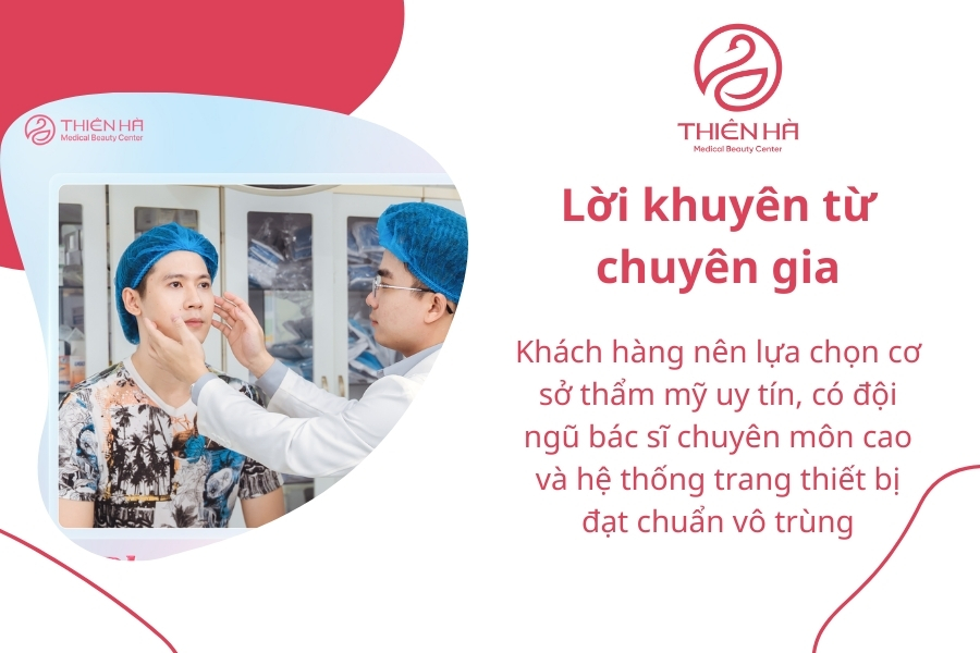 Lời khuyên từ chuyên gia Viện thẩm mỹ Thiên Hà