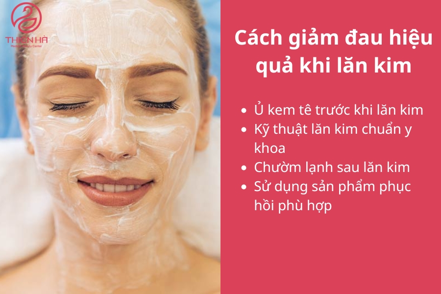 Cách giảm đau hiệu quả khi lăn kim