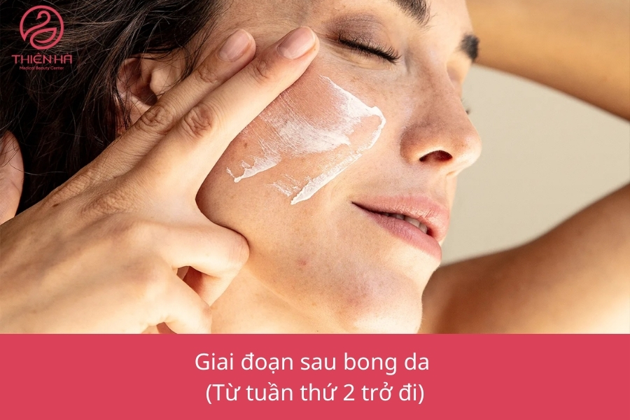  Giai đoạn sau bong da (Từ tuần thứ 2 trở đi)