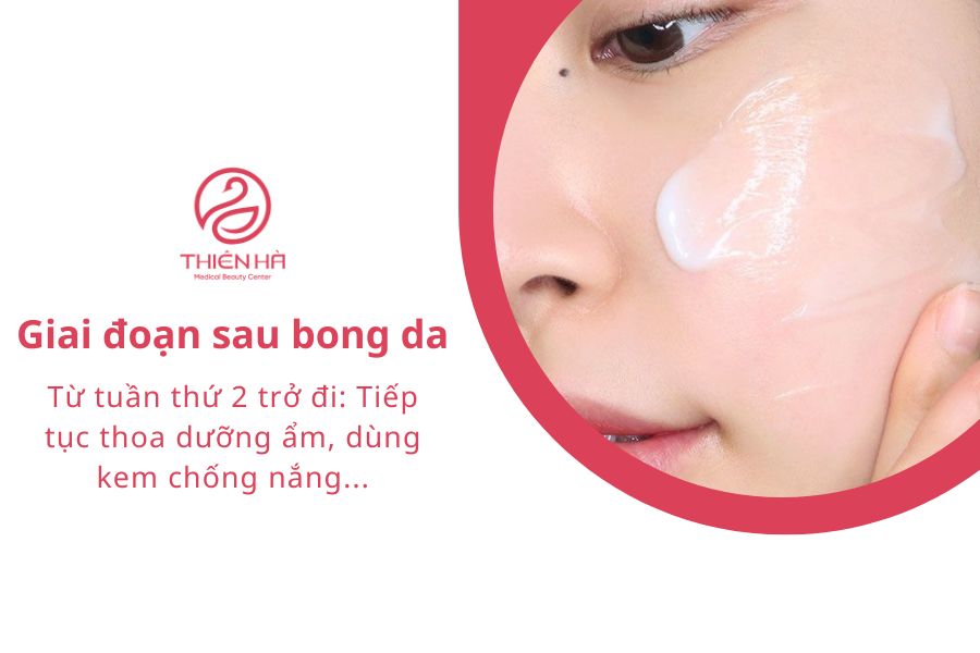 Lăn kim mấy ngày bong da? Quy trình & lưu ý 5 Giai đoạn sau bong da: Từ tuần thứ 2 trở đi